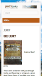Mobile Screenshot of juicyjerky.com